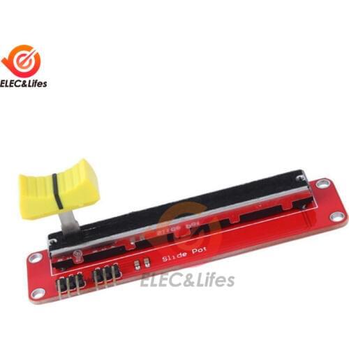 Single row Slide Potentiometer 10K Linear Module Dual Output for Arduino AVR Electronic Block
