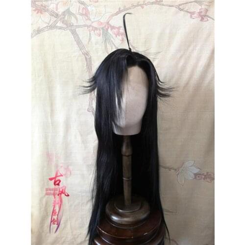 New Grandmaster of Demonic Cultivation The Untamed Animated wifi Wuxian Cosplay Hair Wig Chen qinglin
