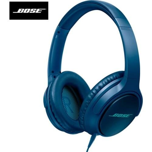 Bose SoundTrue Around-ear Headphones II 3.5mm Wired Bass Headset Game Sport Earphone Inline Remote with Mic for IPod/iPhone/iPad