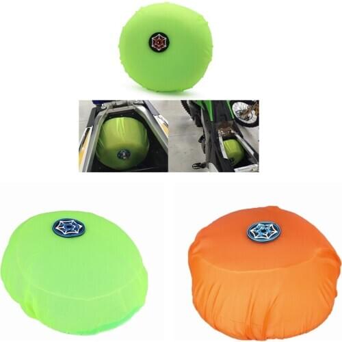 Universal Dustproof Engine Cleaning Air Filter Cover Cap Orange