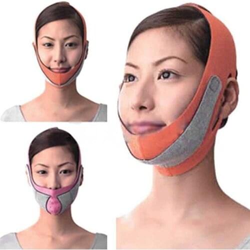 V Line Face Shaper Elastic Face Slimming Bandage Women Chin Cheek Lift Up Belt Facial Anti Wrinkle Strap Face Slim Tool Massager