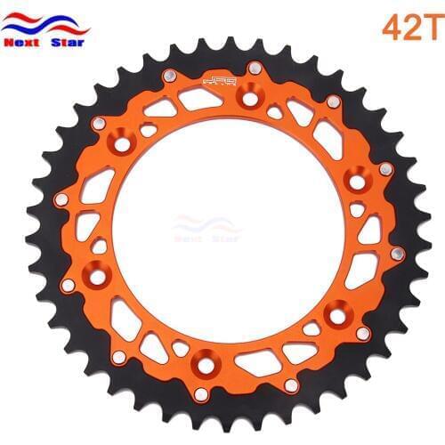 Motorcycle Rear Chain Sprocket For KTM 125- 690 125 200 250 350 400 450 525 530 560 600 620 690 Off Road Bike 93-16 1993-2016