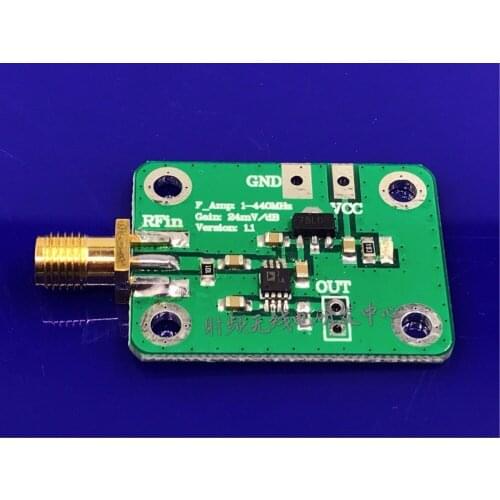 1pcs 0.1--440 MHz high frequency radio frequency log detector power meter AD8310