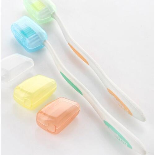 5pcs Toothbrush Heads Cover PP Plastic Protective Cap Prevent Bacteria Portable For Outdoor Travel Home Brush Head Anti-dust