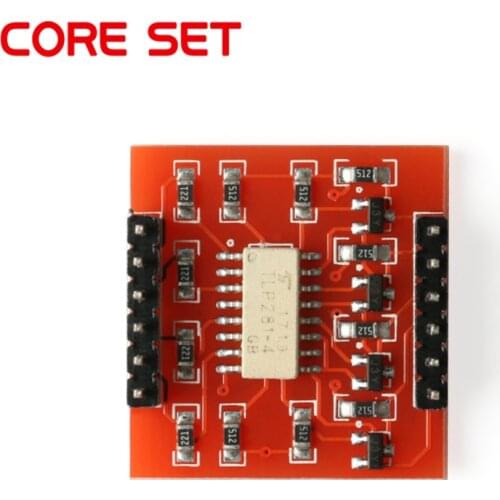 TLP281 High Low Level Optocoupler Isolation 4 Channel CH Opto-isolator IC Module Expansion Board For Arduino