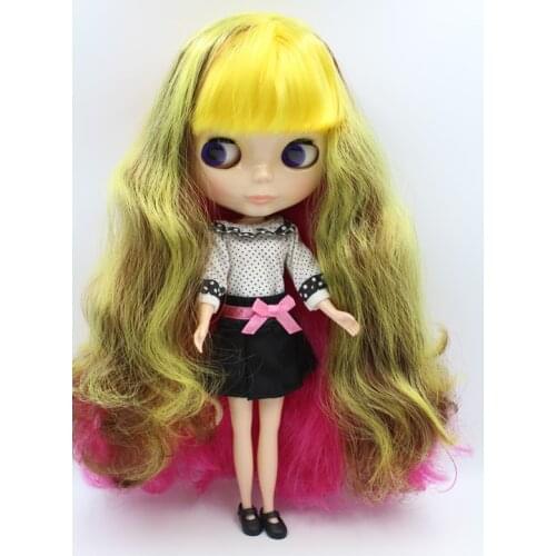 Free Shipping Top discount 4 COLORS BIG EYES DIY Nude Blyth Doll item NO. 305 Doll limited gift special price cheap offer toy