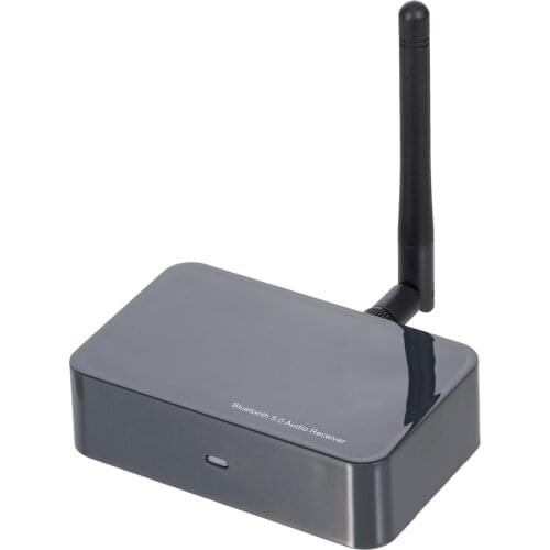 Wireless BT Audio Receiver BT 5.0 Adapter Hi-Fi Music Digital Signal to Analog Signal Portable Adapter Black