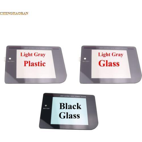 ChengHaoRan 20PCS Plastic & Glass Protective Screen Lens for Gameboy Classic GB DMG-01 Lens Protector 20pcs/lot