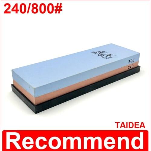 TAIDEA Double-side sharpening stone professional whetstone 240 800#grit knife shrpener sharpening system Grinding Stone Tools