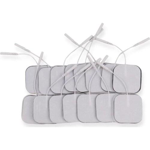 50/100 Pcs 5x5cm Electrode Pads For Tens Acupuncture Physiotherapy Machine Ems Nerve Muscle Stimulator Slimming Massager Patch