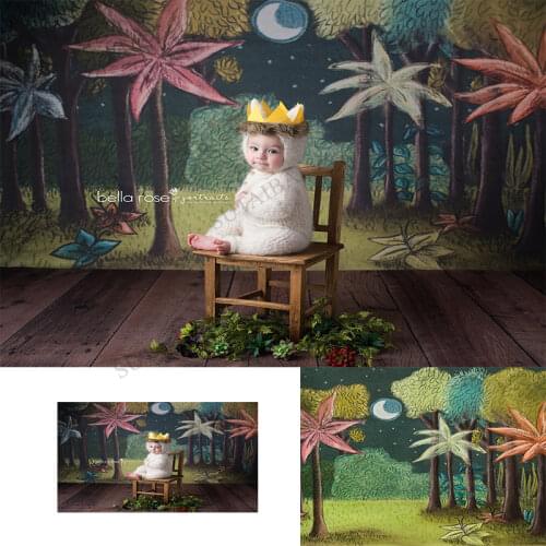 The Wild Beast Photography Backdrops Where The Wild Things Are Backdrop Wild One Dessert Table Party Banner Background
