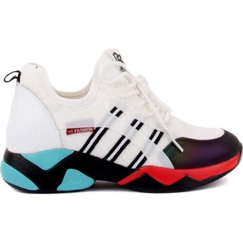 Guja-White Color High Bottom Women 'S Casual Shoes