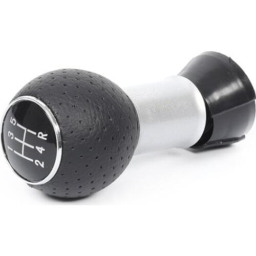 Leather Gear shift knob for A3 8L 8P for A4 B6 B7 for A6 c6 vw passat golf