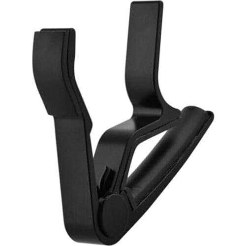 MagiDeal Acoustic Electric Guitar Capo Single-handed Tune Clamp Key Trigger