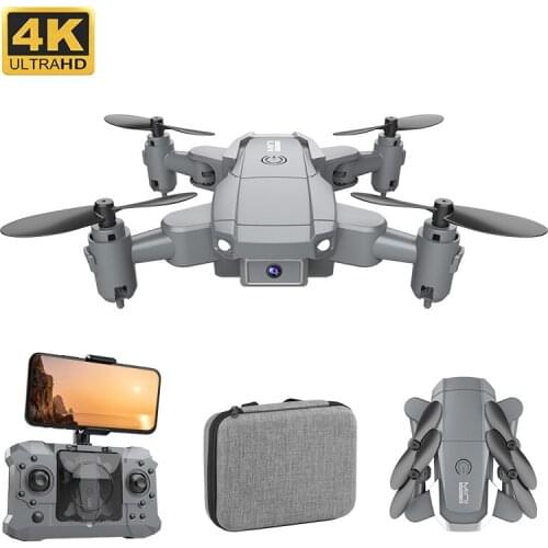 KY905 Mini Drone with 4K Camera HD Foldable Drones Quadcopter One-Key Return FPV Follow Me RC Helicopter Quadrocopter Kids Toys
