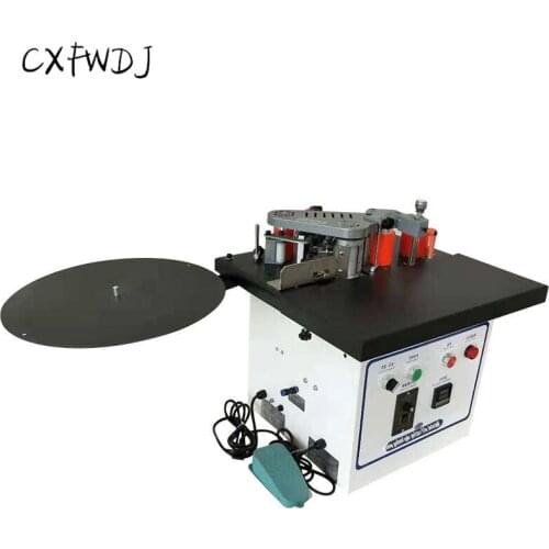 Mini Edge Sealing Machine Woodworking Machinery Fully Automatic Furniture Cupboard Wooden Door Woodworking Edge Sealing Machine