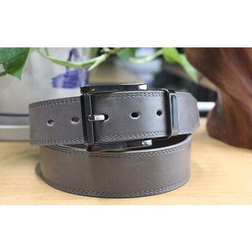 2017 Newly striped leather belts mens belt pin buckle free shipping