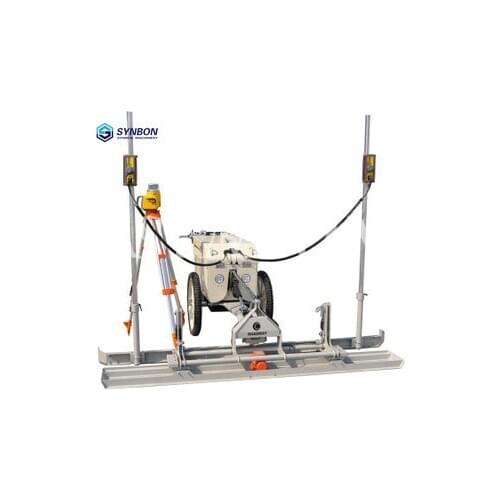 New 3 Wheel Screed Electro-hydraulic Control Laser Screed Concrete Road Screed Concrete machinery cement Screed SYLS31A