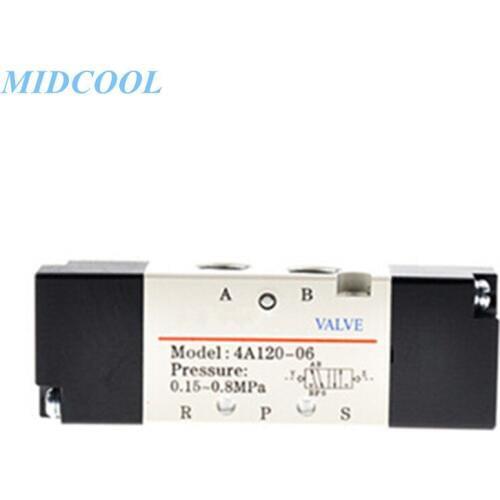 Air Valve Pneumatic 4A100 Series (5/3, 5/2 way) 4A110 4A120 4A130 Single / Double air control