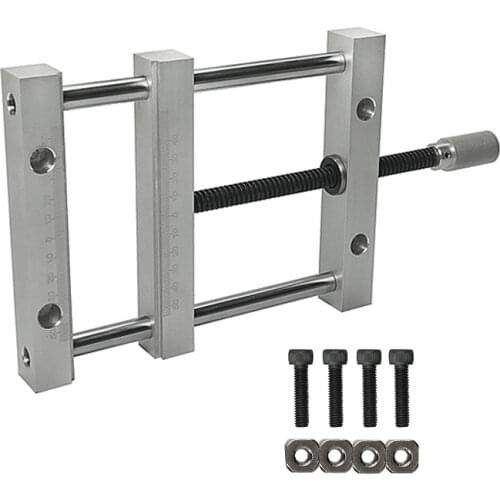 Precision vise CNC heavy fixed clamp for DIY milling Flat Tongs use for cnc engraving machine