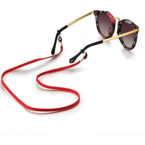 Eyeglasses Holder Strap Cord Premium ECO Leather Eyeglasses String Holder Chain Necklace Glasses Cord Lanyard Eyeglass Retainer