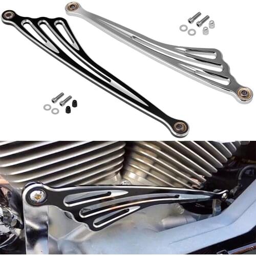 Motorcycle Black/ Chrome Wing Gear Shift Lever Shift Linkage Accessories For Harley Touring Road King Softail Street Glide Trike