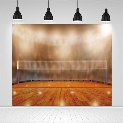 Scopiso Sport Backdrop Badminton Match Court Photocall Poster Photography Personalized Photographic Backgrounds For Photo Studio