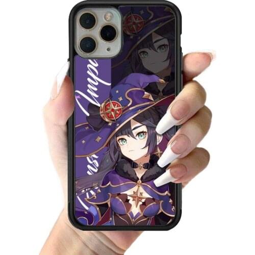Genshin Impact Mona Phone Case for iPhone 12 mini 11 pro XS Max X XR 6 7 8 plus SE20 High quality TPU silicon cover