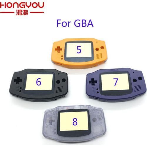 Replacement Full Set Classic Housing Shell Case Cover For Nintendo GBA Housing Case For Gameboy Advance With Buttons