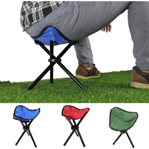 Outdoor Multi Function Portable Folding Stool Triangle stool Lightweight Ultralight Lightweight Camping Fishing Slacker Chair
