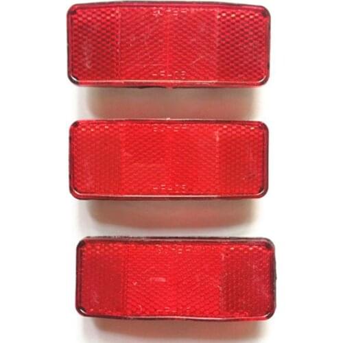 Bicycle Rear Frame Safety Reflector With Screws To Bicycle Accessories Rear Frame Reflector Safety Increase Riding S1Z5