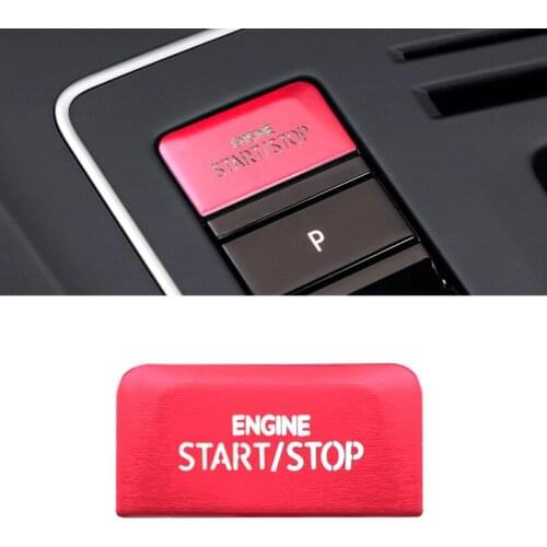1PCS Car Interior Engine Start Stop Button Switch Cover Trim for VW Volkswagen Golf 8 MK8 2020 2021 Car Styling Accessories