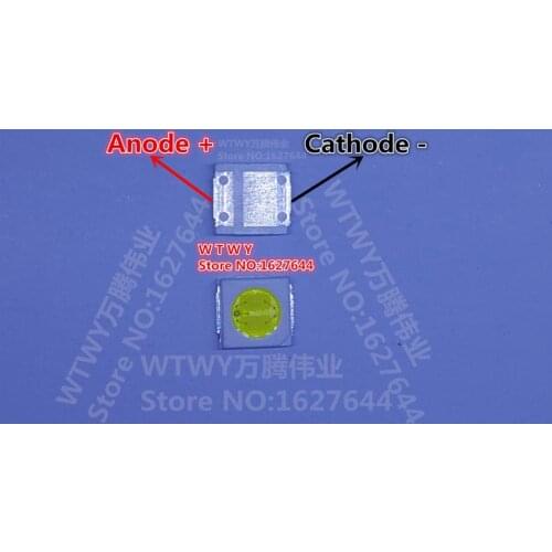 1000PCS Lextar LED Backlight TV High Power LED DOUBLE CHIPS 2W 3V 3030 Cool white LCD Backlight for TV PT30Z84