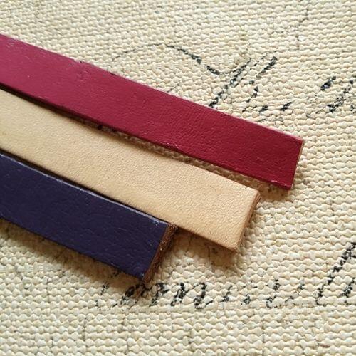 3 Colors) 10MM/w 15M/Lot Flat 100% Genuine Real Leather Cords Strings Jewelry Ropes Findings