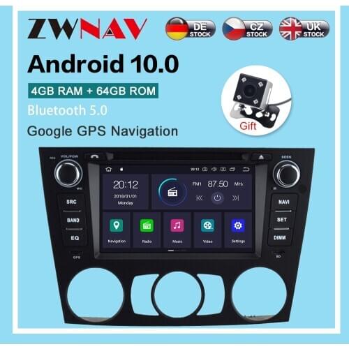 Android 10.0 4+64G Car Radio Player GPS Navigation For BMW E90 Saloon 2005-2012 car Multimedia Player Radio stereo Head Unit dsp