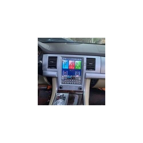 12.1"128G Android 10 Tesla Style Vertical Screen Navigation Car Multimedia Radio Player For Jaguar XF 2004-2015 built in carplay
