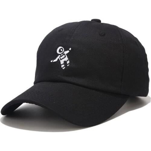 Spaceman Baseball Cap unisex embroidery Astronauts hat Fashion Dad caps Adjustable Cotton Snapback Hats 4 colors available