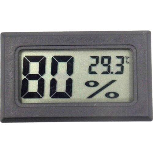 FY-11 Mini Digital LCD Environment DIY Thermometer Hygrometer Embedded Temperature and Humidity Meter in Room