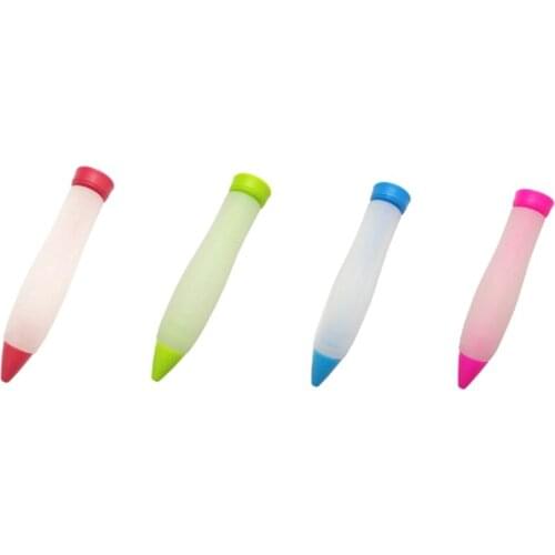 Baking Tool Silica Gel Chocolate Jam Writing And Mounting Pen Cake DIY Graffiti Pen Milking Butter-ABUX