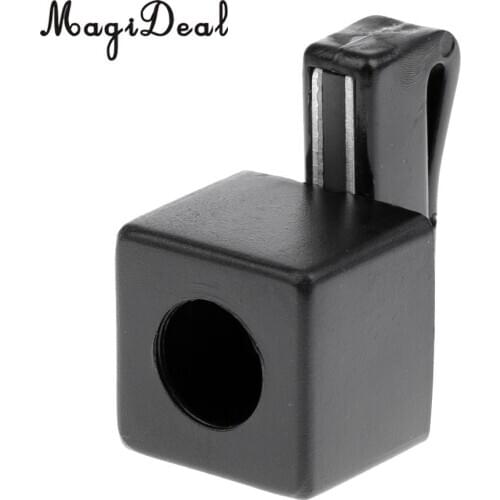 MagiDeal Professional Plastic Magnets Pool Billiards Snooker Cue Chalk Holder &Magnetic With Belt Clip Tool for Billiards Lover