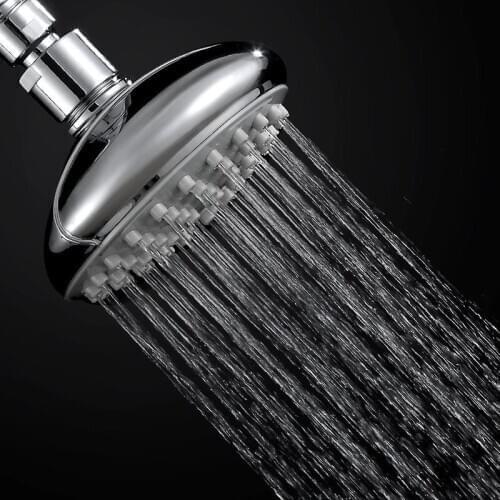 Europe and the United States hotel engineering 4 inch monofunctional air inlet oxygen water rain shower shower nozzle