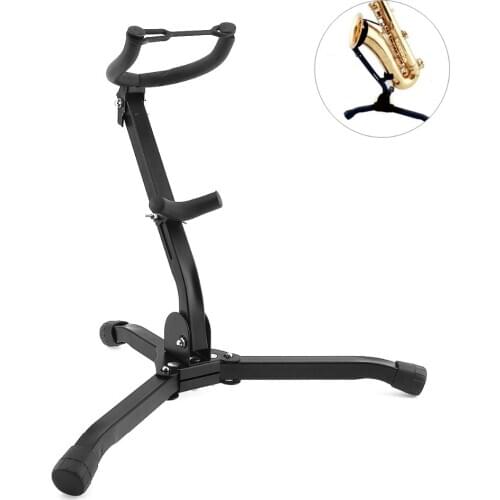 Foldable Portable Alto Tenor Saxophone Stand Sax Tripod Holder Instrument Saxophone Accessories for Alto / Tenor Saxophone
