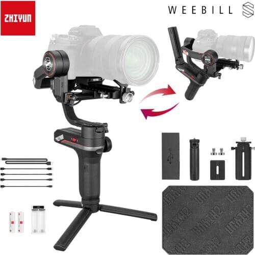 ZHIYUN Official Weebill S Handheld Gimbal 3-Axis Image Transmission Stabilizer for Mirrorless Camera OLED Display New Arrival