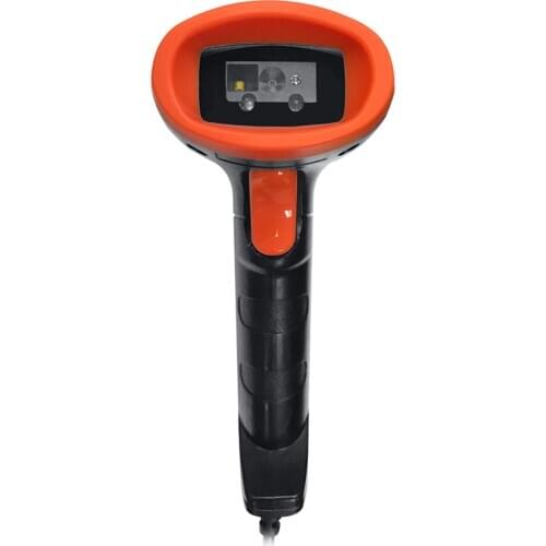 USB/RS232 32 Bit High Quality OEM POS System 1D Wireless Handheld 2D Qr Code Barcode Scanner for Supermarket HS-6605