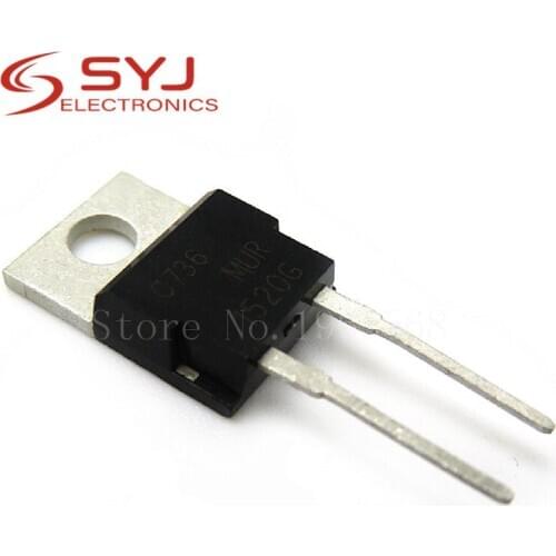 10pcs/lot MUR1520CT MUR1520G MUR1520 U1520 TO-220-2 200V 15A new original In Stock