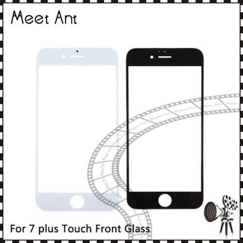 10pcs/lot High Quality For iPhone 7G 7 plus Front Outer Glass Lens Touch Screen Panel