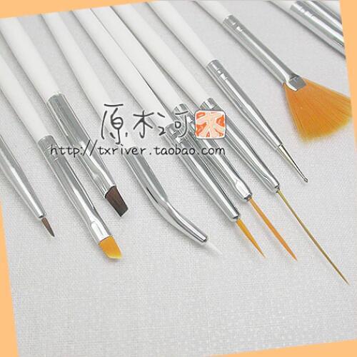 15pcs/set DIY Tools Painted suit 1/3 1/4 1/6 doll blyth change makeup tools brush for barbi doll paint bjd sd doll accessories