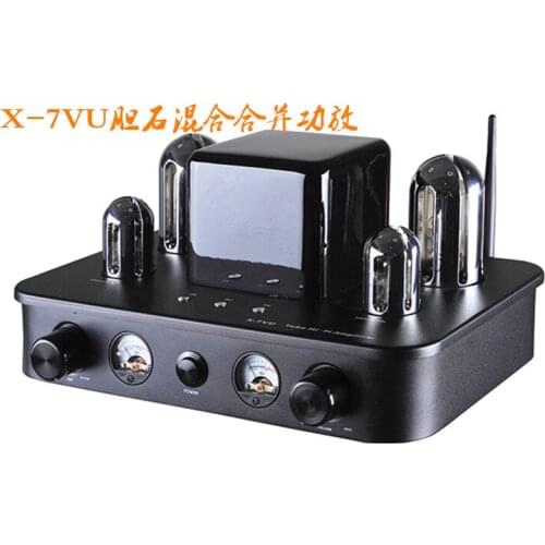 2021 X-7VU front and back stone combined power amplifier, with Bluetooth, SD card, U disk, with full frequency signal output
