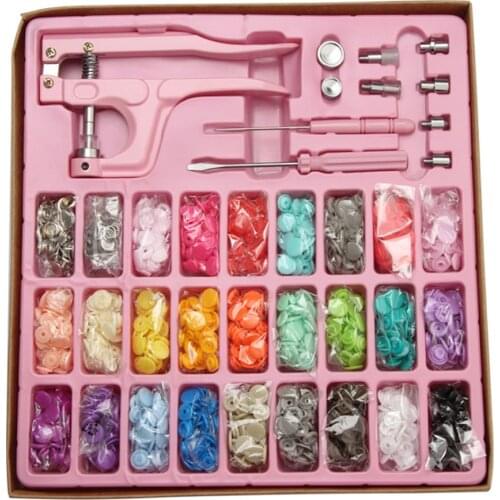 2021 T5 T8 Eyelet Button Installation Hand Press Pliers Fasteners Snap Crafting Set Hand Pressure Clamp Buckles