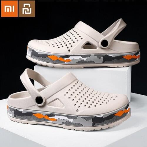 2021 Xiaomi Youpin Men Causal Sandals Shoes EVA Lightweight Sandal Shoes for Summer Beach Slipper Flop Breathable Soft Bottom